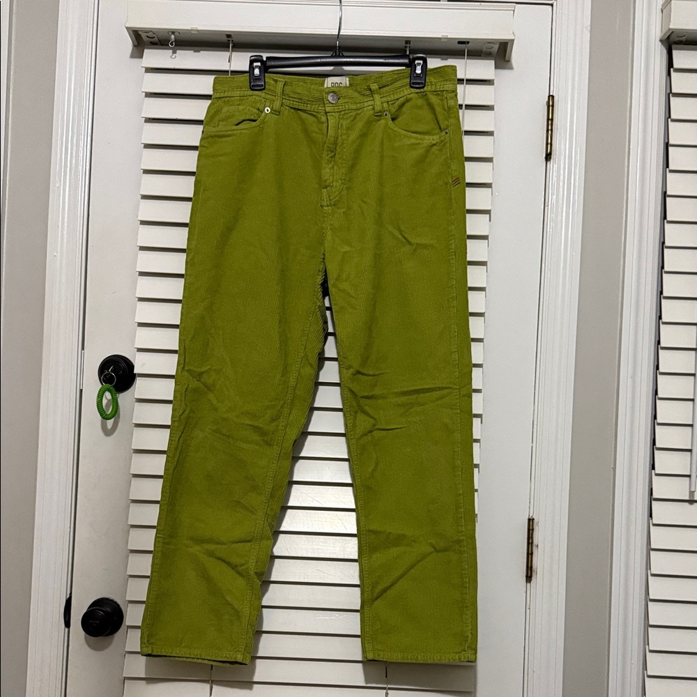 BDG Olive Green corduroy Wide Leg Pants